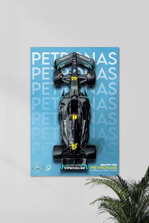 AMG PETRONAS F1 | SOLID CARS #02 | CAR POSTERS